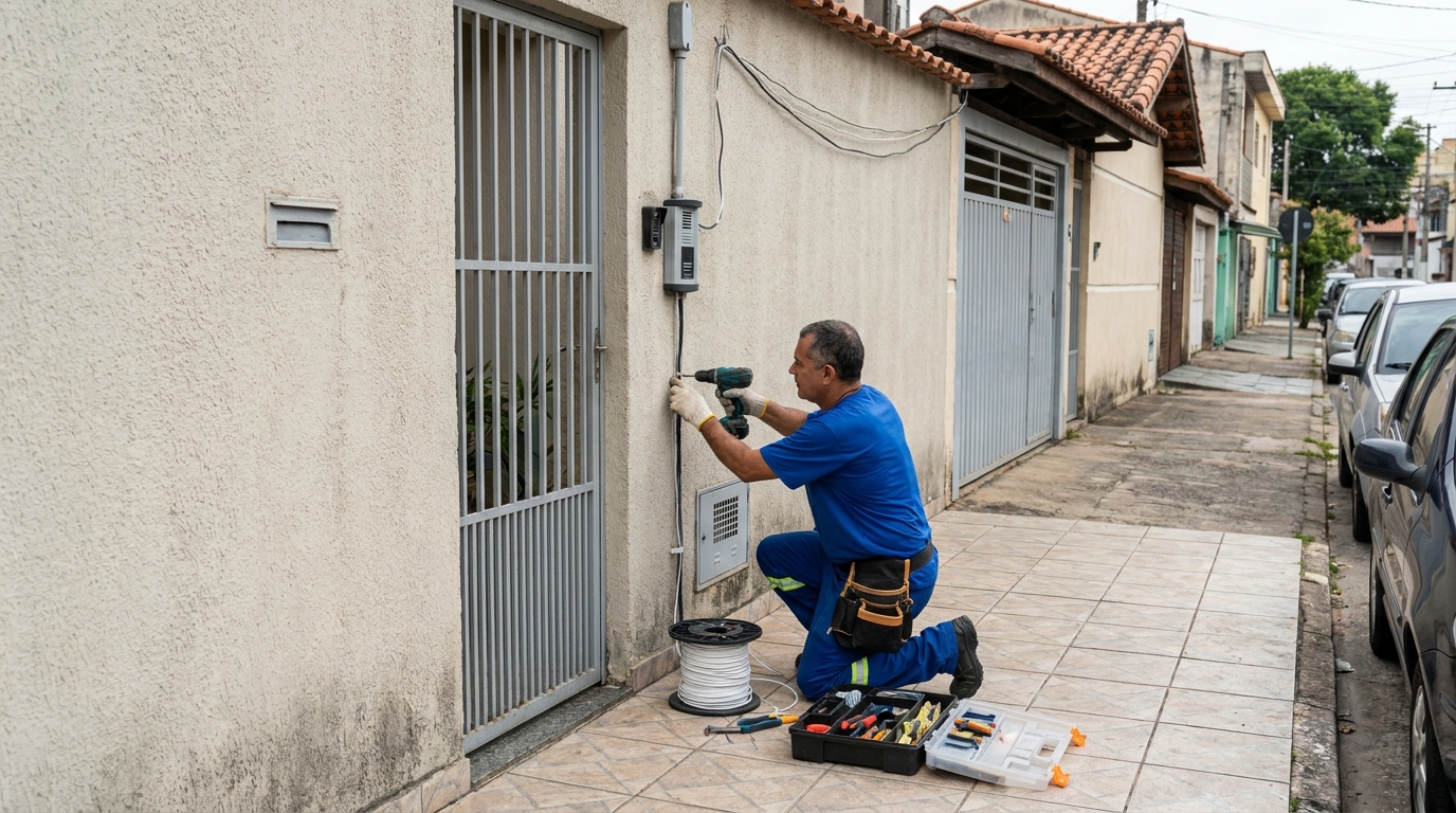 Instalação em Condomínios no Bom Retiro, Santos‑SP